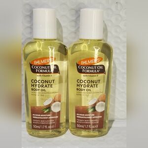 💜 5/$20 Palmers Coconut Hydrate Body Oil with Vitamin E - Bundle of 2 1.7 fl oz